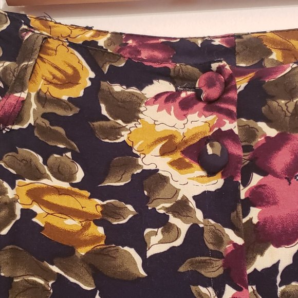 Vintage 90's long floral skirt - Picture 2 of 5